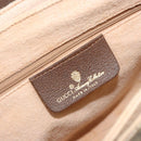 GUCCI GG Supreme Web Sherry Line Bag PVC Beige Gold 904 02 084 Auth 190926-19