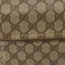 GUCCI GG Supreme Web Sherry Line Bag PVC Beige Gold 904 02 084 Auth 190926-3