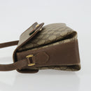 GUCCI GG Supreme Web Sherry Line Bag PVC Beige Gold 904 02 084 Auth 190926-5