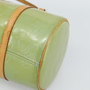 LOUIS VUITTON Monogram Vernis Bedford Hand Bag Baby Blue M91007 LV Auth 190931-10
