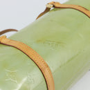 LOUIS VUITTON Monogram Vernis Bedford Hand Bag Baby Blue M91007 LV Auth 190931-14