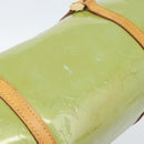 LOUIS VUITTON Monogram Vernis Bedford Hand Bag Baby Blue M91007 LV Auth 190931-15