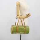 LOUIS VUITTON Monogram Vernis Bedford Hand Bag Baby Blue M91007 LV Auth 190931-23