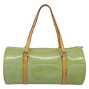 LOUIS VUITTON Monogram Vernis Bedford Hand Bag Baby Blue M91007 LV Auth 190931-3
