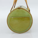 LOUIS VUITTON Monogram Vernis Bedford Hand Bag Baby Blue M91007 LV Auth 190931-4