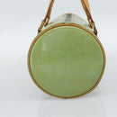 LOUIS VUITTON Monogram Vernis Bedford Hand Bag Baby Blue M91007 LV Auth 190931-5