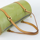 LOUIS VUITTON Monogram Vernis Bedford Hand Bag Baby Blue M91007 LV Auth 190931-7