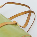 LOUIS VUITTON Monogram Vernis Bedford Hand Bag Baby Blue M91007 LV Auth 190931-8
