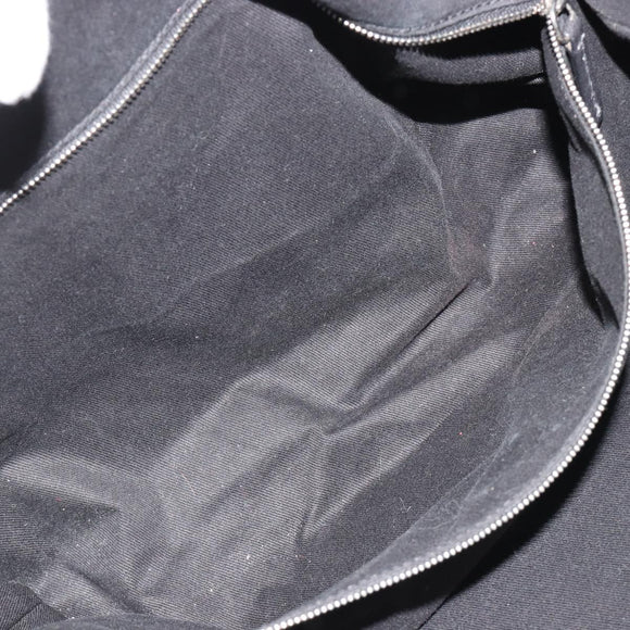 Chloe Mr Paddington Boston Bag Leather Silver Auth 190937A