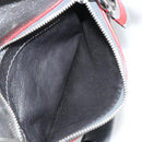 Chloe Mr Paddington Boston Bag Leather Silver Auth 190937A-25