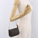LOUIS VUITTON Monogram Mini Pochette Accessoires Pouch N41667 LV Auth 190940A-21