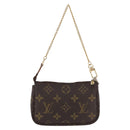 LOUIS VUITTON Monogram Mini Pochette Accessoires Pouch N41667 LV Auth 190940A-2