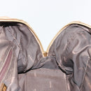 LOEWE Anagram Amazona 36 Hand Bag Leather Gold Auth 190941-20