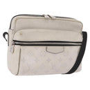 LOUIS VUITTON Tiger Lama Monogram Alpha Messenger Bag White M31069 Auth 190942-1