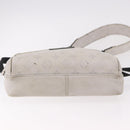 LOUIS VUITTON Tiger Lama Monogram Alpha Messenger Bag White M31069 Auth 190942-5