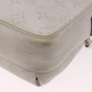 LOUIS VUITTON Tiger Lama Monogram Alpha Messenger Bag White M31069 Auth 190942-10
