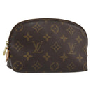 LOUIS VUITTON Monogram Pochette Cosmetic PM Pouch M43998 LV Auth 190943-1