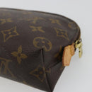 LOUIS VUITTON Monogram Pochette Cosmetic PM Pouch M43998 LV Auth 190943-15