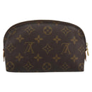 LOUIS VUITTON Monogram Pochette Cosmetic PM Pouch M43998 LV Auth 190943-2