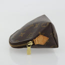 LOUIS VUITTON Monogram Pochette Cosmetic PM Pouch M43998 LV Auth 190943-4