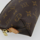 LOUIS VUITTON Monogram Pochette Cosmetic PM Pouch M43998 LV Auth 190943-14