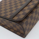 LOUIS VUITTON Damier Ebene Tribeca Ron Shoulder Bag N51160 LV Auth 190944-11