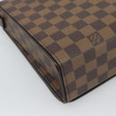 LOUIS VUITTON Damier Ebene Tribeca Ron Shoulder Bag N51160 LV Auth 190944-13