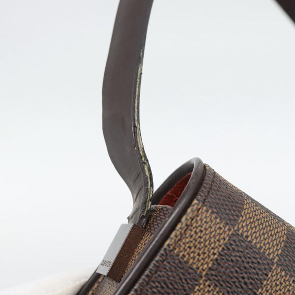 LOUIS VUITTON Damier Ebene Tribeca Ron Shoulder Bag N51160 LV Auth 190944