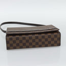 LOUIS VUITTON Damier Ebene Tribeca Ron Shoulder Bag N51160 LV Auth 190944-9