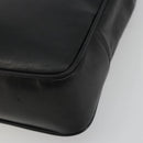 CHANEL COCO Mark Tote Bag Leather Black Gold CC Auth 190947SAV-9