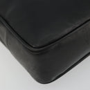 CHANEL COCO Mark Tote Bag Leather Black Gold CC Auth 190947SAV-14