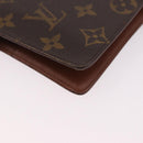 LOUIS VUITTON Monogram Agenda MM Day Planner Cover R20105 LV Auth 190953-10