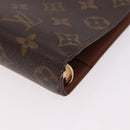 LOUIS VUITTON Monogram Agenda MM Day Planner Cover R20105 LV Auth 190953-8