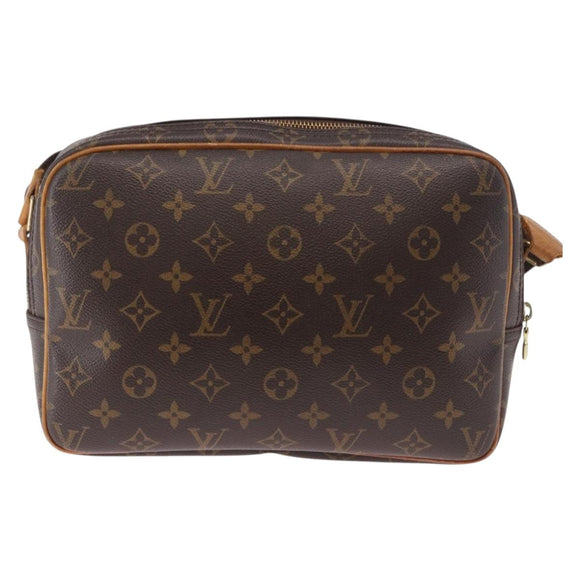 LOUIS VUITTON Monogram Reporter PM Shoulder Bag M45254 LV Auth 190957A