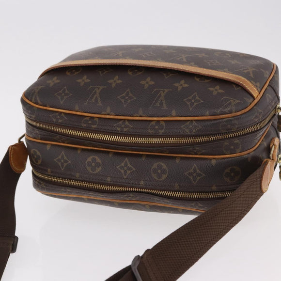 LOUIS VUITTON Monogram Reporter PM Shoulder Bag M45254 LV Auth 190957A