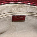 BURBERRY Nova Check Tote Bag PVC Leather Beige Silver Auth 190964-18
