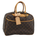 LOUIS VUITTON Monogram Deauville Hand Bag M47270 LV Auth 190969A-1