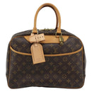 LOUIS VUITTON Monogram Deauville Hand Bag M47270 LV Auth 190969A-13