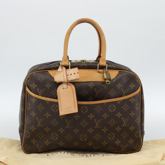 LOUIS VUITTON Monogram Deauville Hand Bag M47270 LV Auth 190969A