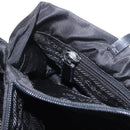 PRADA Tote Bag Nylon Black Silver Auth 190972A-26