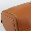 LOUIS VUITTON Epi Keepall 45 Boston Bag Brown Zipangu Gold M42978 LV Auth 190973-17