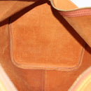 LOUIS VUITTON Epi Keepall 45 Boston Bag Brown Zipangu Gold M42978 LV Auth 190973-20