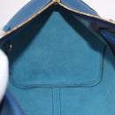 LOUIS VUITTON Epi Speedy 35 Hand Bag Toledo Blue M42995 LV Auth 190979A-19