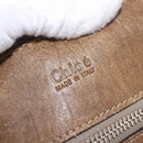 Chloe Paddington Hand Bag Leather Brown Gold Auth 190982-18