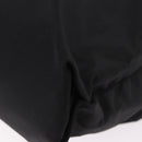 PRADA Tote Bag Nylon Black Silver Auth 190985A-11