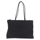 PRADA Tote Bag Nylon Black Silver Auth 190985A-3