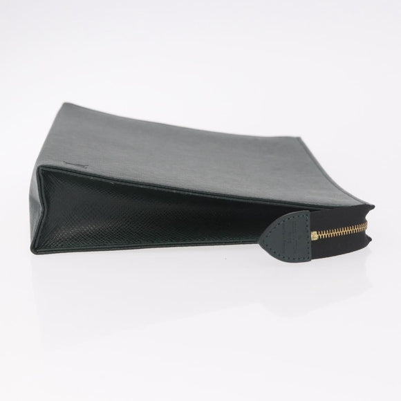 LOUIS VUITTON Taiga Poche Toilette 26 Pouch Epicea LV Auth 190991
