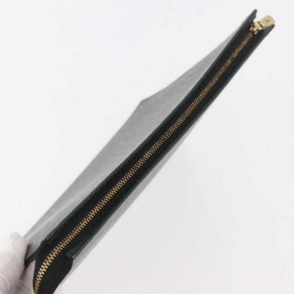 LOUIS VUITTON Taiga Poche Toilette 26 Pouch Epicea LV Auth 190991