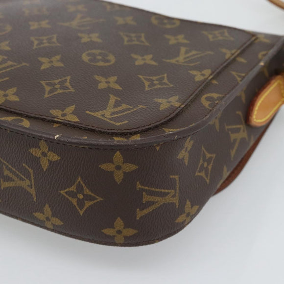 LOUIS VUITTON Monogram Saint Cloud GM Shoulder Bag M51242 LV Auth 190992