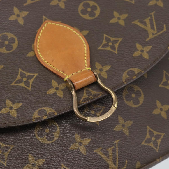 LOUIS VUITTON Monogram Saint Cloud GM Shoulder Bag M51242 LV Auth 190992